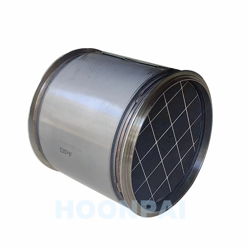 Euro6 DPF Diesel Particulate Filter and Catalytic Converter for Cummins DAF Scania Truck Parts Exhaust System 