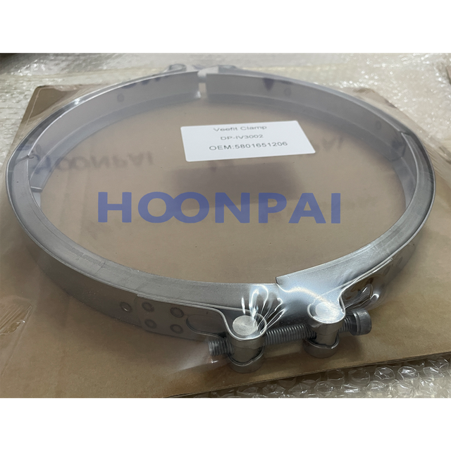 Iveco DPF V Band Clamp 5801651206 - High-Quality Exhaust System Clamp for Iveco DPF/DOC/SCR