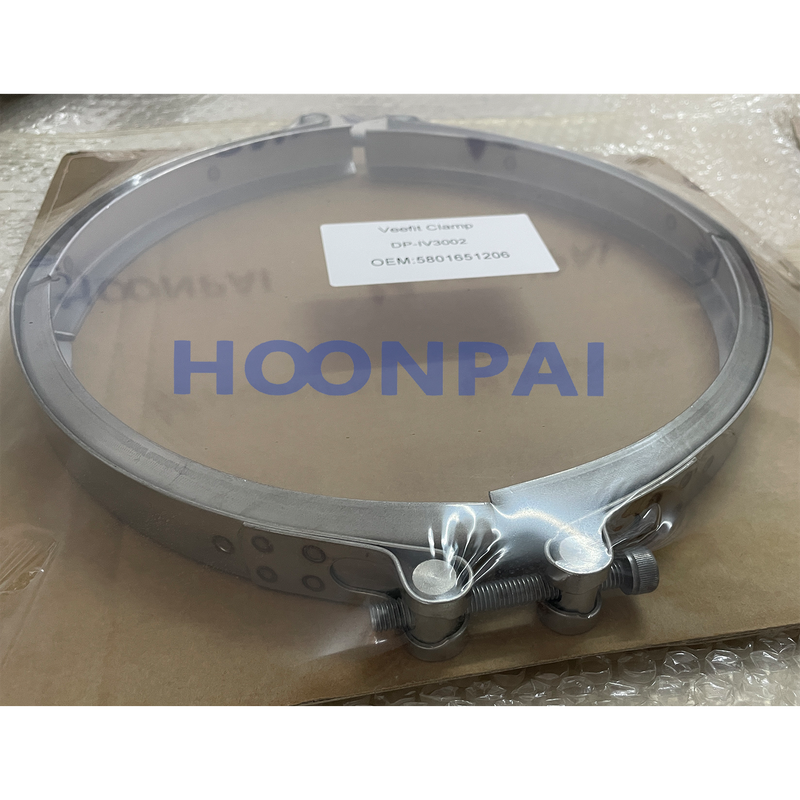 Iveco DPF V Band Clamp 5801651206 - High-Quality Exhaust System Clamp for Iveco DPF/DOC/SCR