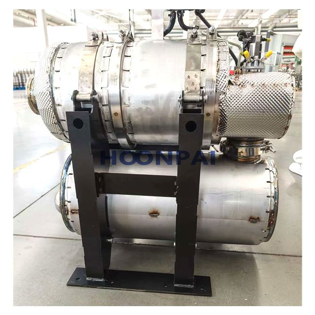 Tier 4 Final Aftertreatment System with DOC+DPF+SCR & Urea Tank