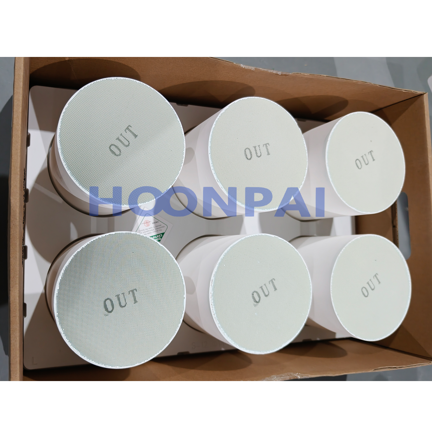 Honeycomb Ceramic Substrate for CU-SCR Catalyst Systems