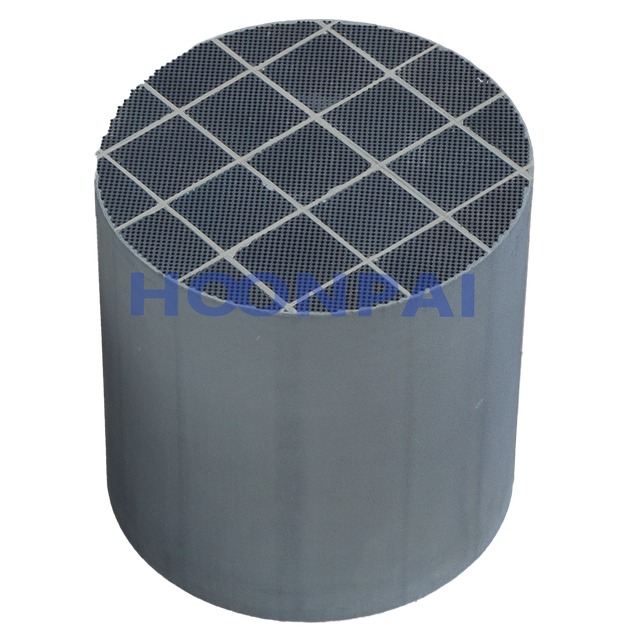 EuroVI DPF SIC/Silicon Carbide diesel particulate filter/ Catalyst Carrier and Ceramic Honeycomb Catalytic Converters for Exhaust System Purification