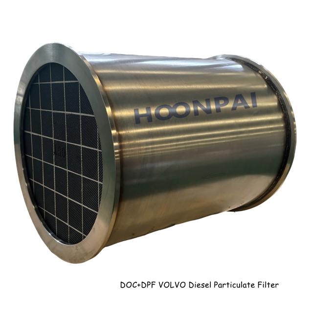 Exhaust System Diesel Particulate Filter Dpf+DOC System for Diesel Generator Purification System 