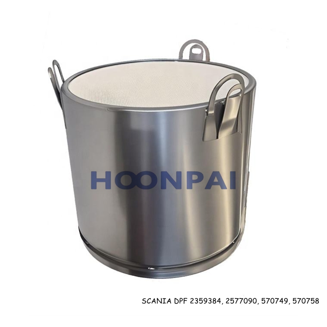 Auto Parts Euro6 DPF Diesel Particulate Catalytic Converters for SCANIA Truck Exhaust System OEM 2097594, 2102903, 2141164 2359384, 2577090, 570749, 570758