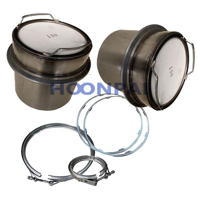 Euro6 DPF Catalytic Converter for VOLVO Engine Parts Exhaust System OEM:23386578,23264525,23172193 Clamp&Gasket Kit 7421664906,23260891