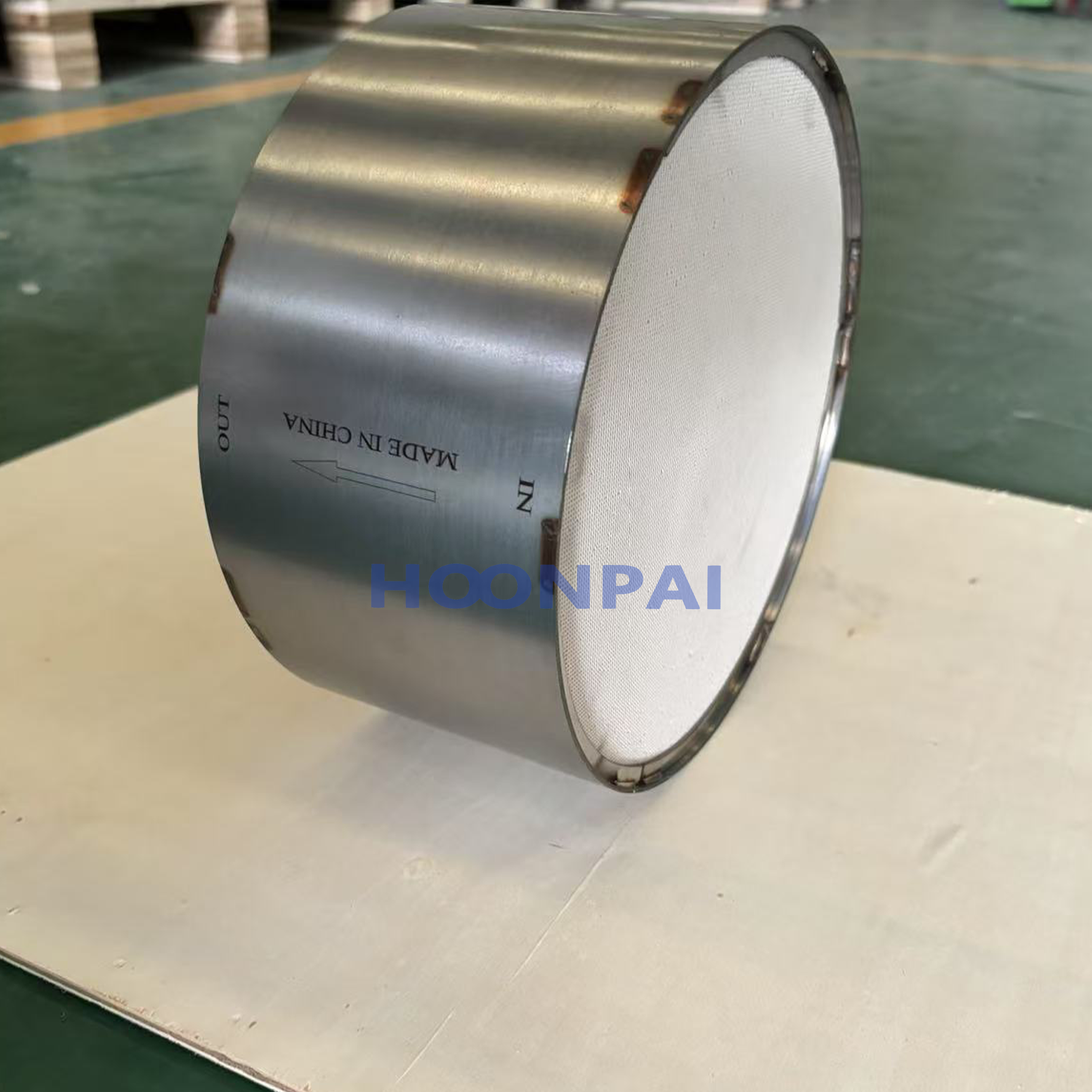 Euro 6 Catalytic Converter Diesel Ceramic Honeycomb Doc Filter Oxidation Catalyst for Exhaust System 