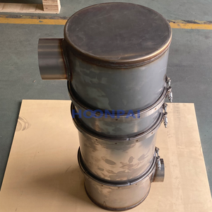 Cordierite Ceramic Catalyst Catalytic Converter Diesel Engine Generator Exhaust Filter for Industrial Clean Exhaust