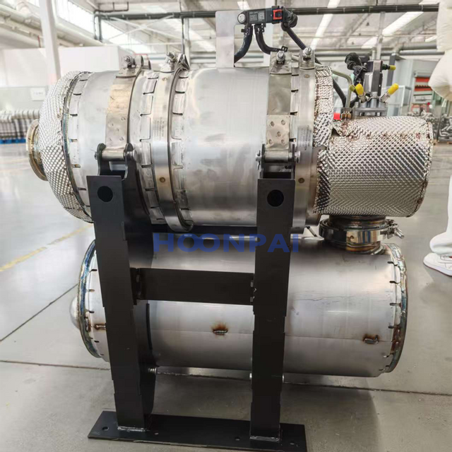 Tier 4 Aftertreatment System: DOC, DPF, SCR & Smart Urea Control