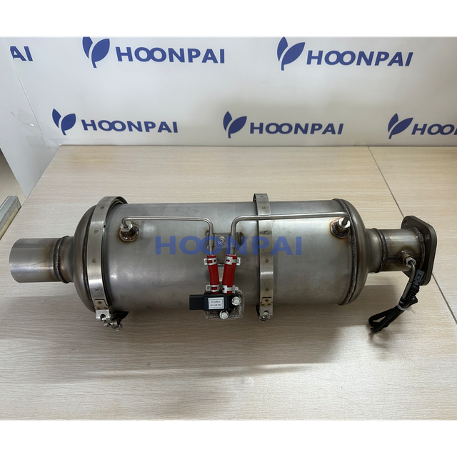 High-Efficiency 32kw DOC+DPF Diesel Catalyst System for Generator Set 
