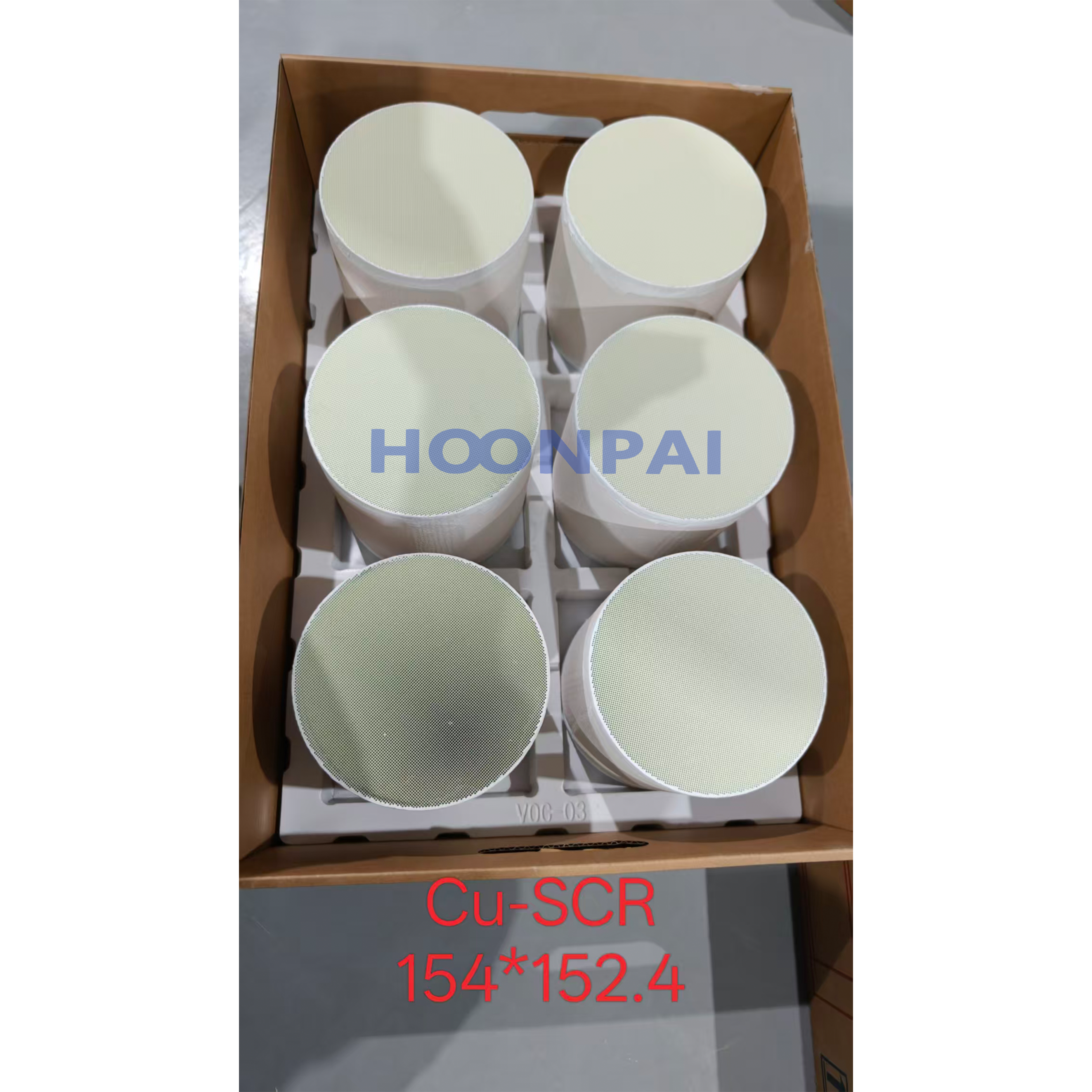 High Porosity CU-SCR Catalyst Substrate for Enhanced NOx Conversion