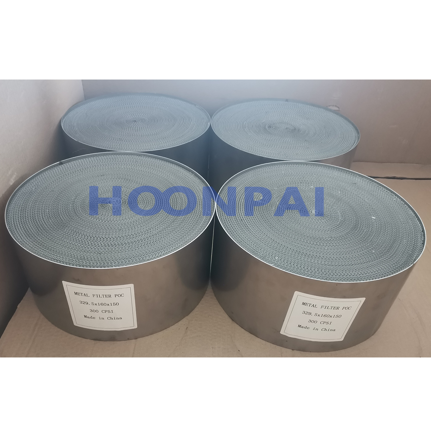HOONPAI DOC Metal Substrate Honeycomb Filter for Truck Exhaust System