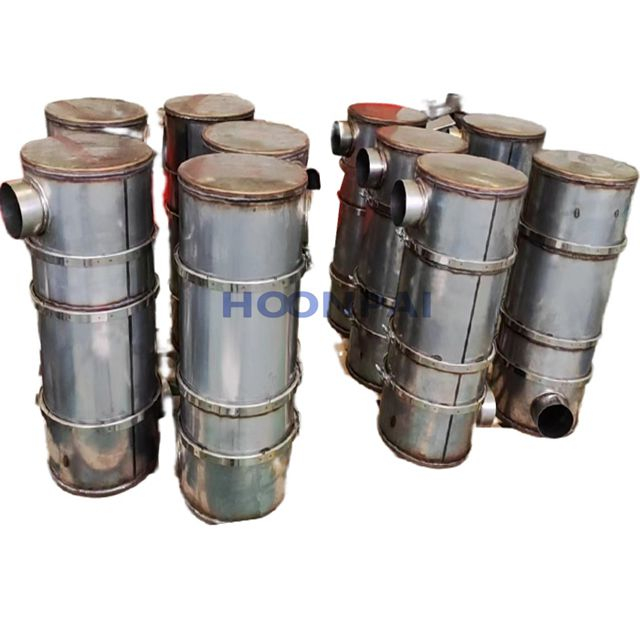 Custom DPF+DOC Diesel Particulate Filter and Converter Assembly for Diesel Engine Parts