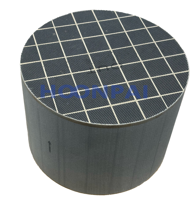 Euro 6 SiC DPF Diesel Particulate Filter Ceramic Substrate Catalytic Converters for Cummins Exhaust Purification System 