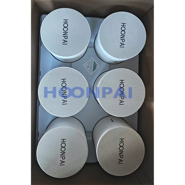 Euro 6 Diesel Particulate Filter Catalytic Converters Ceramic Substrate Catalyst Carrier DPF Catalyst 