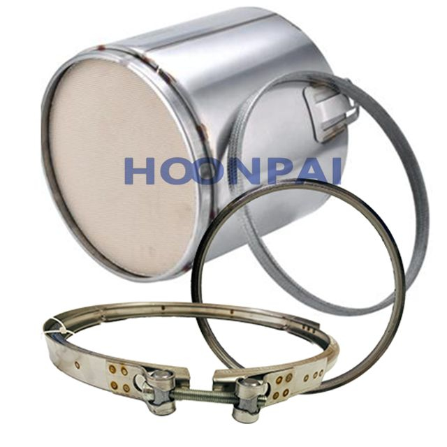Euro6 DPF Catalytic Converter for DAF Engine Parts Exhaust System OEM:2137441, 2137441R, 2326073 Clamp&Gasket Kit 41927181