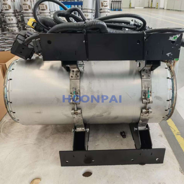 Tier 4 Final Aftertreatment System with DOC+DPF+SCR & Urea Tank