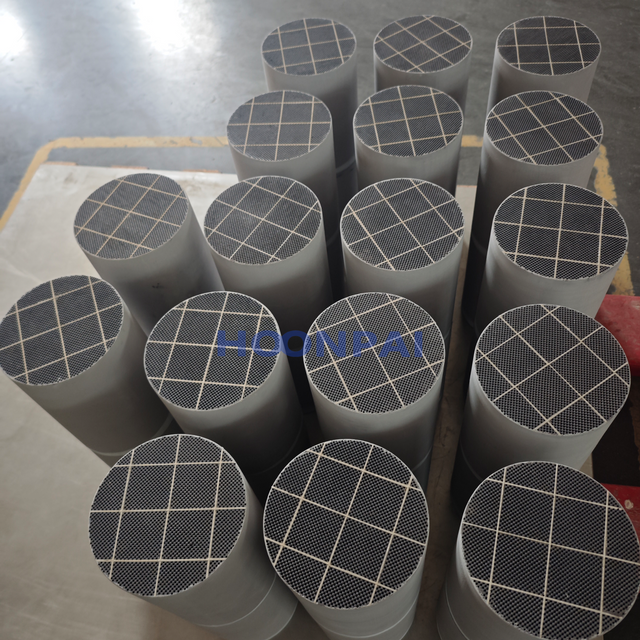 Auto Parts EURO VI SIC DPF Diesel Particulate Filter/Ceramic Honeycomb Catalytic Converters for Exhaust Purification System 