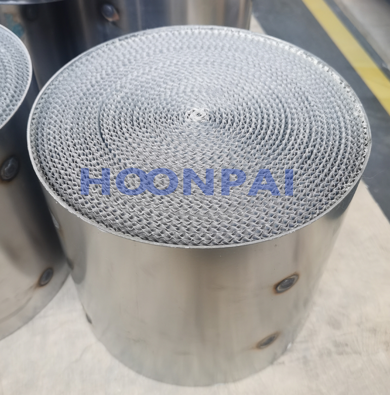 EuroⅥ Metallic DOC POC Diesel Oxidation Catalyst and Catalytic Converter for Diesel Truck Parts Exhaust System 