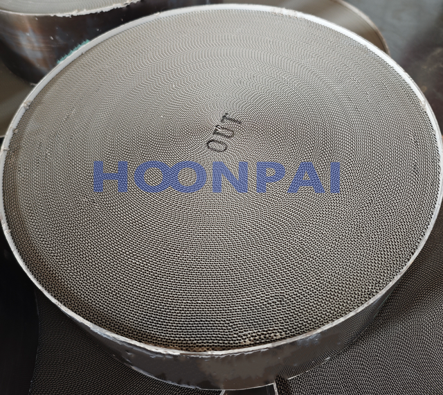 EuroV Metallic POC Filter/diesel Particulate Filter and Metal Honeycomb Catalyst for Truck Parts Exhaust System