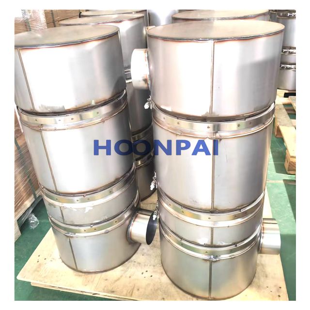 Customized Euro6 DOC+DPF Catalytic Converter for Exhaust System Catalyst Converter