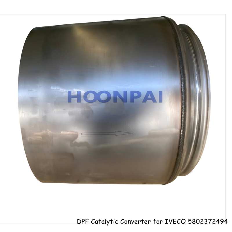 Euro6 DPF Diesel Particulate Filter Exhaust for IVECO Truck Parts Catalytic Converter 5802372494