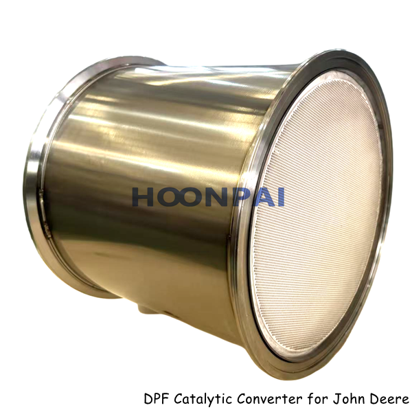 Euro6 DPF Diesel Particulate Filter Catalyst Converter for John Deere Catalytic Converter OEM：RE560421