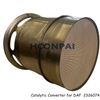 Auto Parts EURO 6 DPF Diesel Particulate Filter Catalytic Converter for DAF Truck Parts OEM: 2326074 2144435 2192100