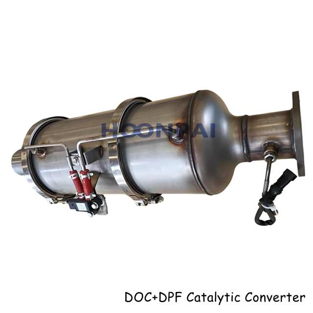 Complete DOC+DPF Catalyst Converter Diesel Particulate Filter for Engine Parts Catalytic Converter