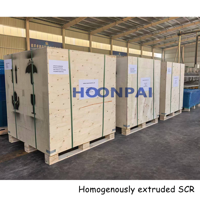 European SQUARE SCR Homogenously extruded SCR Catalyst Industrial Selective Catalyst Reduction System Catalytic Converter