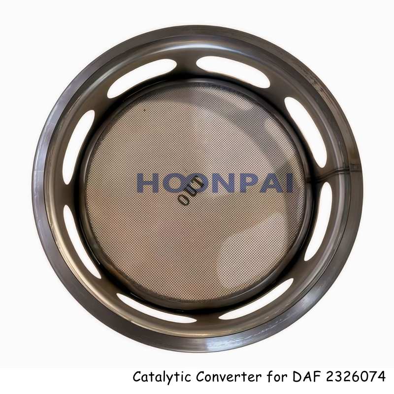 Auto Parts EURO 6 DPF Diesel Particulate Filter Catalytic Converter for DAF Truck Parts OEM: 2326074 2144435 2192100