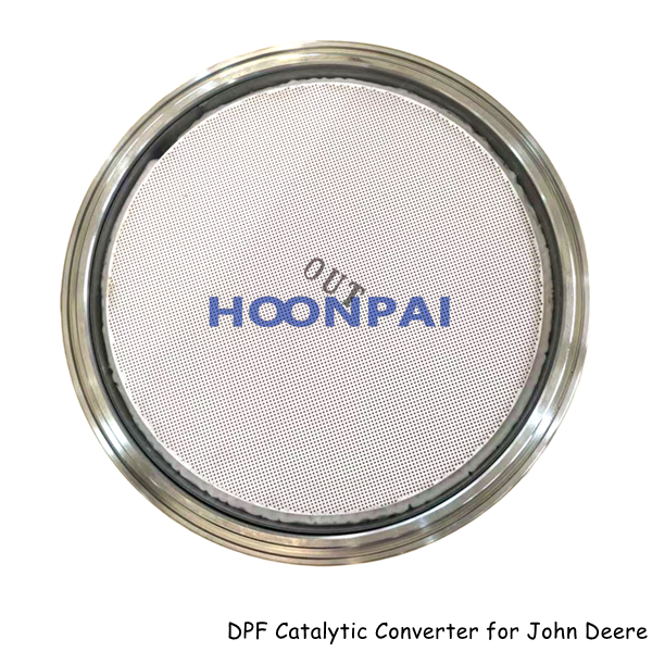 Euro6 DPF Diesel Particulate Filter Catalyst Converter for John Deere Catalytic Converter OEM：RE560421