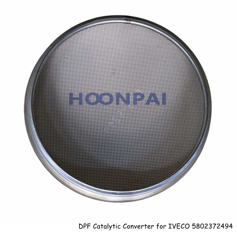 Euro6 DPF Diesel Particulate Filter Exhaust for IVECO Truck Parts Catalytic Converter 5802372494
