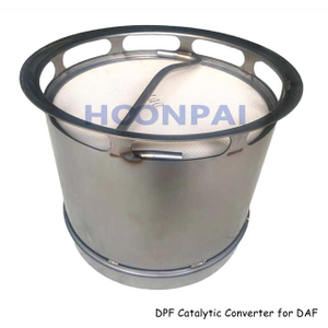 Euro6 DPF Catalytic Converter Replacement Diesel Particulate Filter for DAF Truck Parts 1891485,1945456,1945456R,2137441,2137441R,2326073,41945456