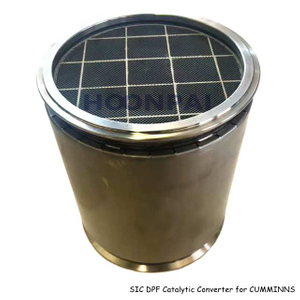 Auto Parts Euro6 SiC DPF Diesel Particulate Filter Exhaust for Cummins/scania/daf Catalytic Converter 1961522, 1961522R, 2137443, 2137443R, 2274555, 5296249, 574223