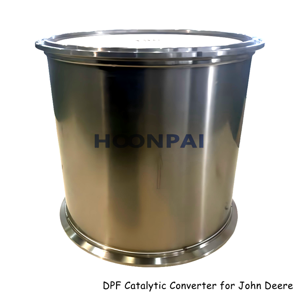 Euro6 DPF Diesel Particulate Filter Catalyst Converter for John Deere Catalytic Converter OEM：RE560421