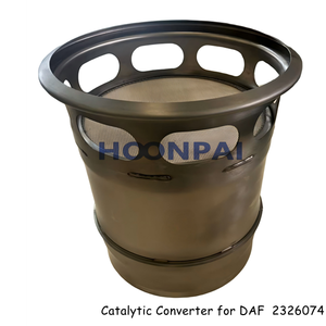 Auto Parts EURO 6 DPF Diesel Particulate Filter Catalytic Converter for DAF Truck Parts OEM: 2326074 2144435 2192100